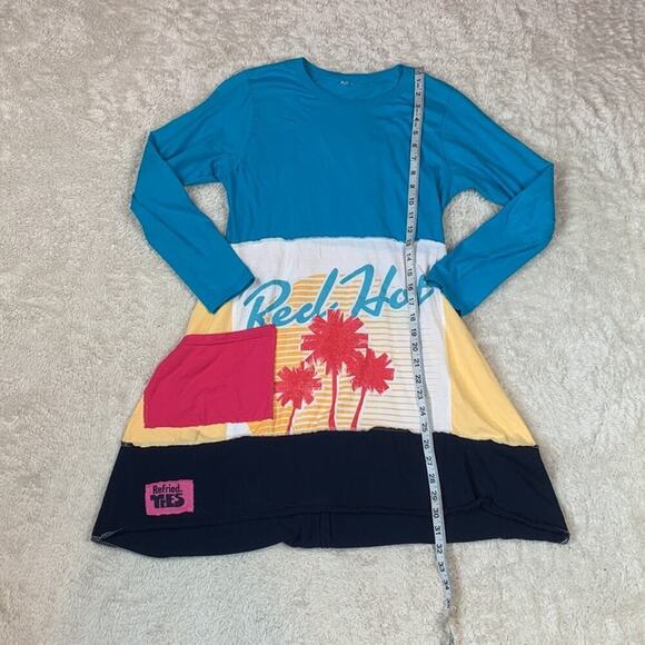 Refried Tees Red Hot Chili Peppers t shirt dress, small - Picture 3 of 7